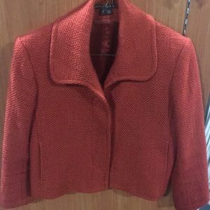 Theory Women’s Tweed Boucle Patchwork Wool Blazer